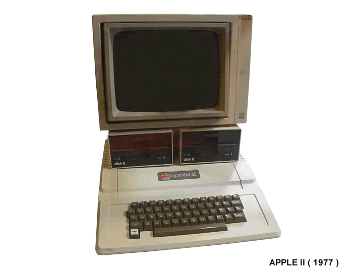 il modello APPLE II del 1977 è considerato il primo personal computer della storia