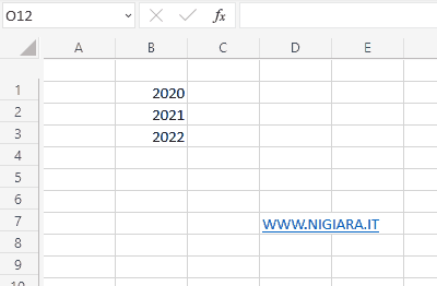 come allargare una colonna su Excel