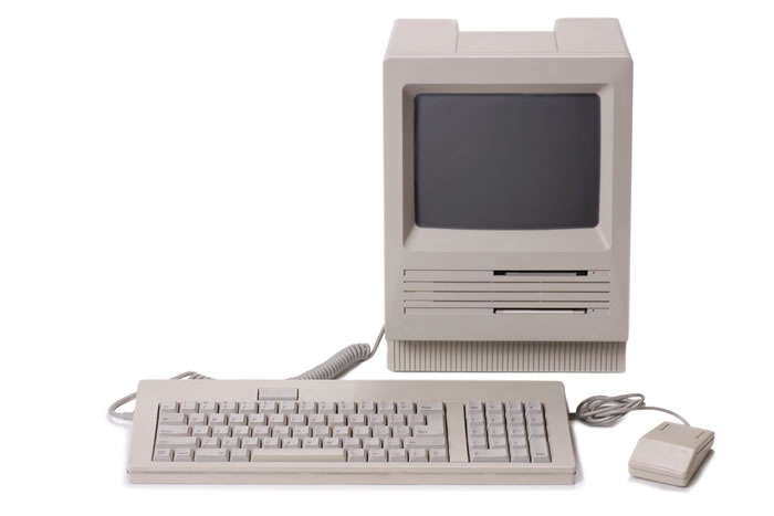 i primi mouse su un computer Apple Macintosh