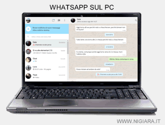 Whatsapp sul computer
